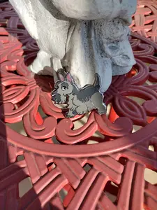 Black Scottish Terrier | Canine/Dog/K9/ Furry Creature/ Enamel pin