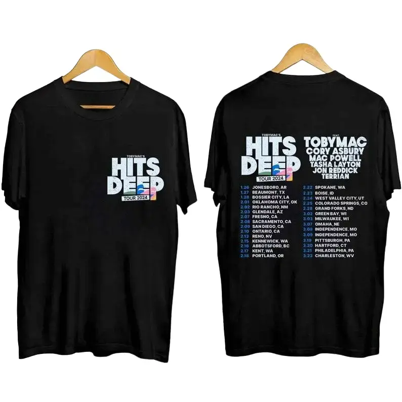 TobyMac Hits Deep Tour 2024 Shirt, TobyMac Fan Shirt, Rapper TobyMac 2024 Concert Shirt, TobyMac Shirt, TobyMac Tour Gift, TobyMac Tour Tee