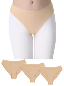 3 Pack Girls' High Elasticity Soft Lightweight Ballet Dance Shorts, Comfortable Dance Briefs Sports Underwear for Girls