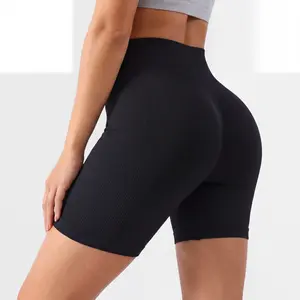 SUPAAC Women's Workout Gym Impact ShortsSeamless Hidden Scrunch Butt Lifting Athletic Bottoms Squat-Proof Mid-Rise Waistband summer thermal shorts running split
