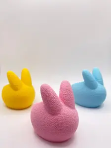 Cozy Bunny Tee Candle Holder - Soft 3D-Printed Bunny for LED Tea Lights - Available in Multiple Pastel Colors - Perfect for Home Decor & Gifts