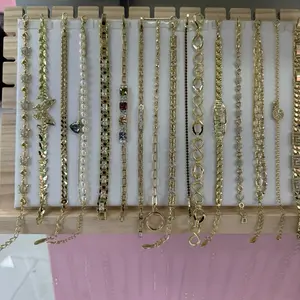 Lote #1  Pulsera Alta Calidad 14k uso diario