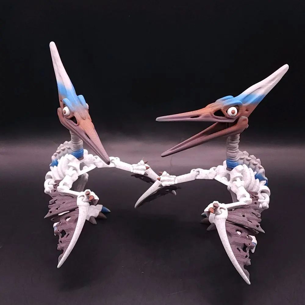 Articulated Skeleton Pteranodon Figurine Collectible