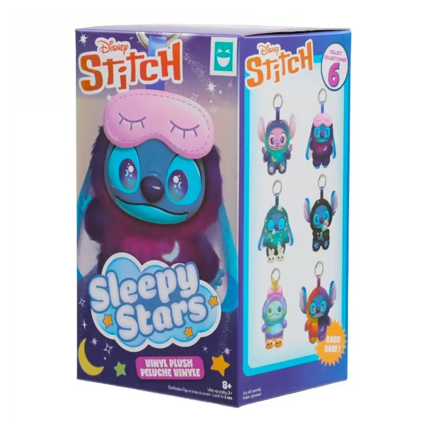 Happy Haul Disney Stitch Sleepy Stars Vinyl Plush Keychain Blind Box