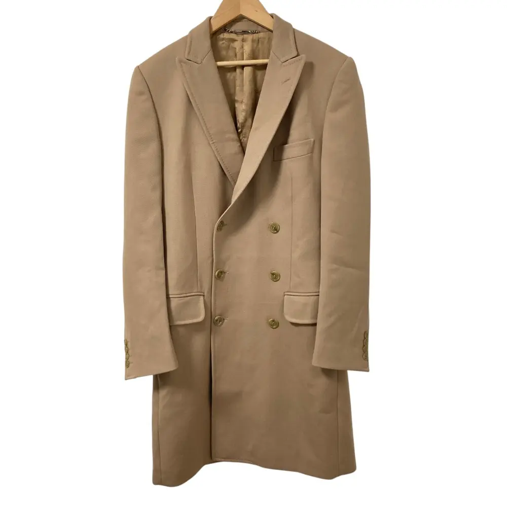 Pre-owned DOLCE & GABBANA Others Small Leather Goods Dolce&Gabbana Wool Double Breasted Coat