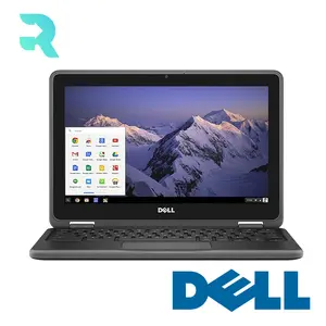 Refurbished Dell Chromebook 11 3100 11.6" Laptop Intel Celeron N4000 4GB RAM 32GB eMMC Black (Excellent Condition)