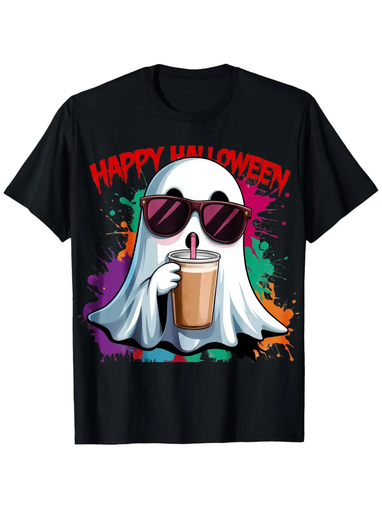 Men's Casual Graphic Tshirt with Pixie Print, Heavyweight 220g 100% Cotton Fabric, Breathable Menswear for Daily Wear, 4XL Plus Size, 2Xl, 3Xl, 5Xl, Classic, Shortsleeve, Soft, T-Shirt, Top