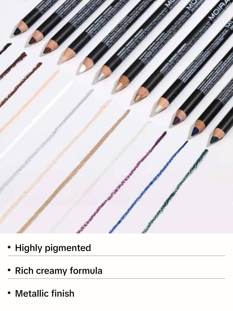 Moira Eye Exposure Pencil - Metallic Eyeliner for Makeup
