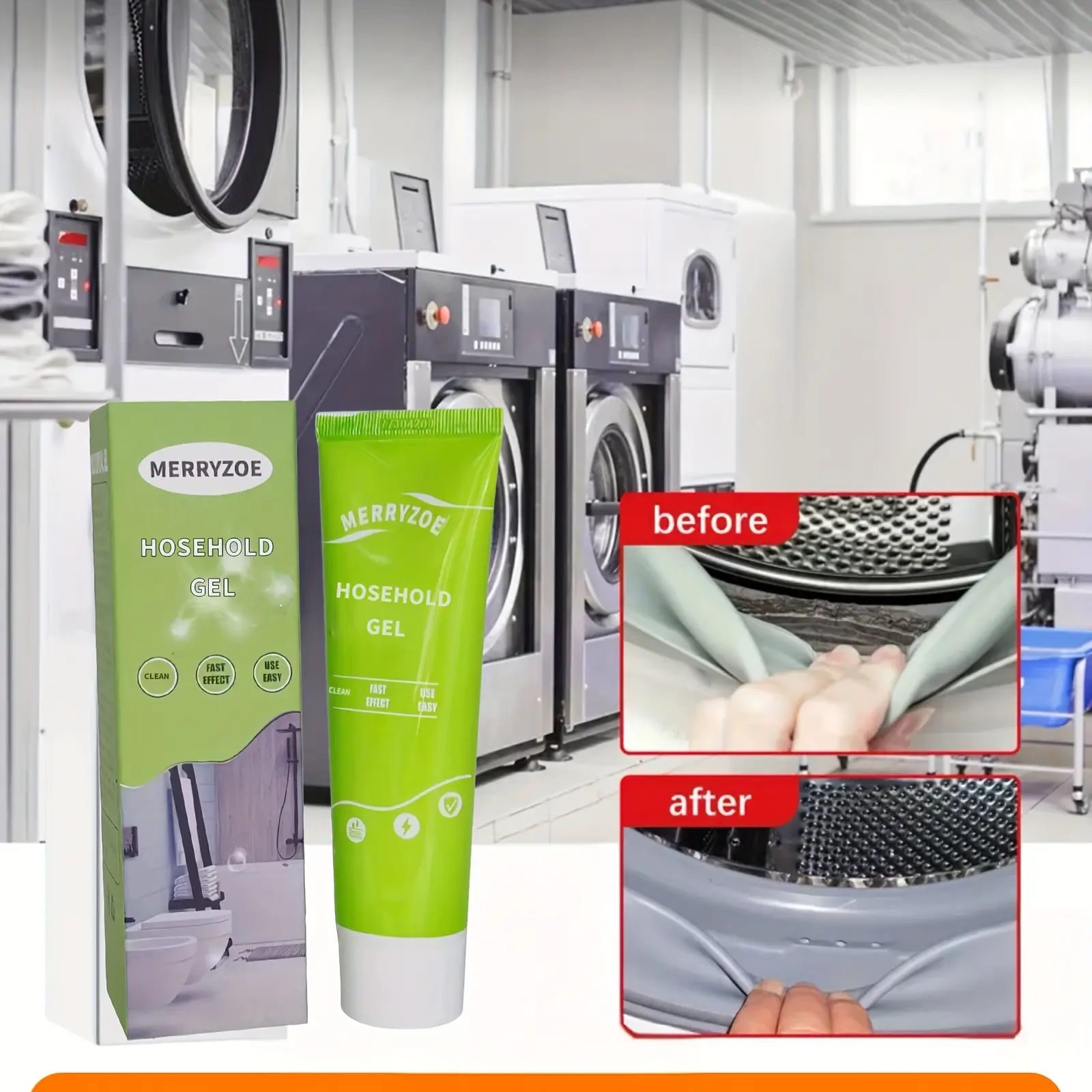 Multifunctional cleaning gel for walls/bathrooms/kitchen, etc.It effectively removes stains and cleanses black stains, restoring the original cleanliness and brightness of the walls