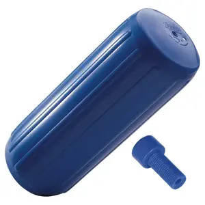 Polyform HTM-2 Fender 8.5" x 20.5" - Blue w/Adapter [HTM-2 BLUE W/AIR ADAPTER]