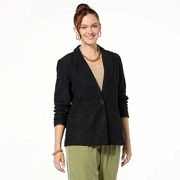 G by Giuliana Lace Girlfriend Blazer