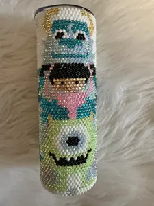 Monsters Rhinestone Tumbler