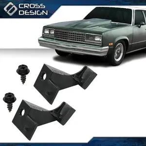 CROSSDESIGN Body Pair Windshield Wiper Washer Nozzles Squirter Reproduct Fit For 78-88 A G