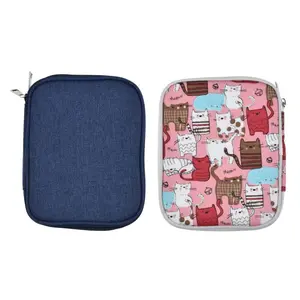 Portable Organizer Case for Knitting Needles, Crochet Hooks and Yarn Tool Knitting Accessories,  in  Place and Easy to Carry