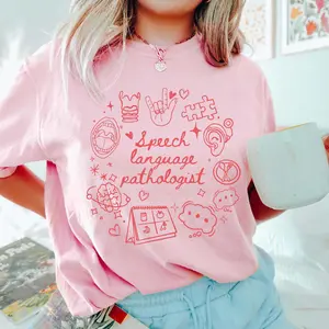 SLP Shirt, Speech Language Pathologist Gift, Speech Therapist shirts  , Speechie Tee, Comfort Colors, Graduation Gift, Speech Teacher Shirt