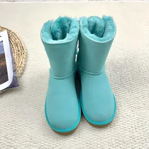 Women's Rhinestone Bling 2-Bow Flatform Knee Boots Round Toe Winter Fashion Dress Up Shoes True To Size Sparkling Rhinestones Footwear