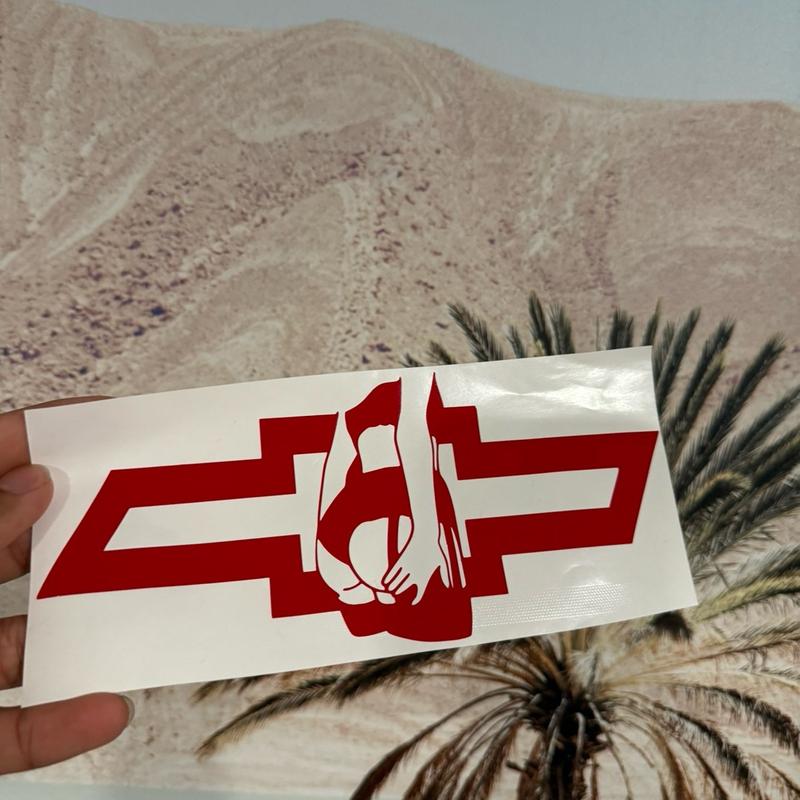 Official Chevy Logo Decal - Durable Vinyl Sticker