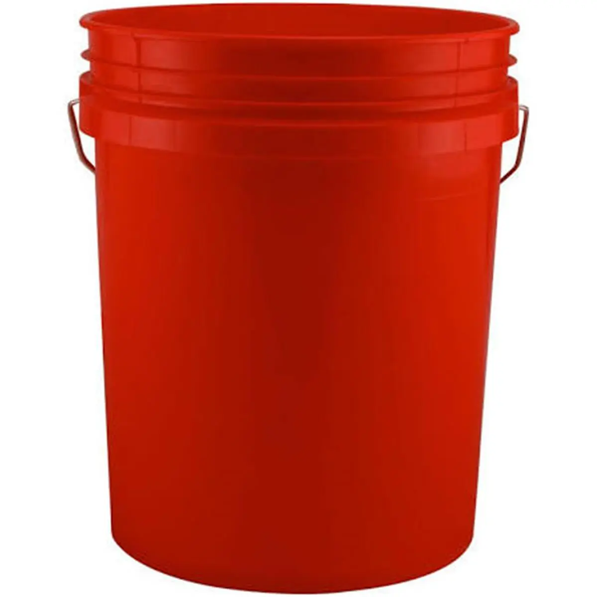 Leaktite 5gal Plastic Leakproof Solvent-Resistant Red Cleaning Bucket, 084305387509, for Automotive Car Washing, Paint Care