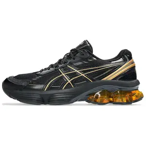 ASICS GEL-KINETIC FLUENT Synthetic Leather Low-Top Casual Running Shoes for Men and Women in Black Trending Shoes, House White Official Shoes to Get / Maison Mihara
