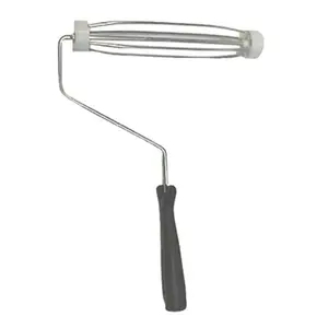 212 MAIN 4-Inch Paint Roller Frame, Threaded Grip, Wire Cage for Paint Rolling