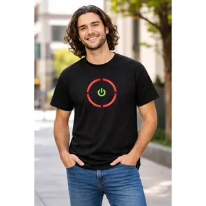 Red Ring Graphic Tee — Gaming retro design T-Shirt