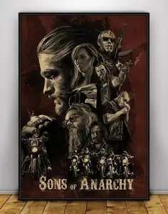 Sons Of Anarchy Poster , Wall Art , Wall Prints , Home Decor 45747 332