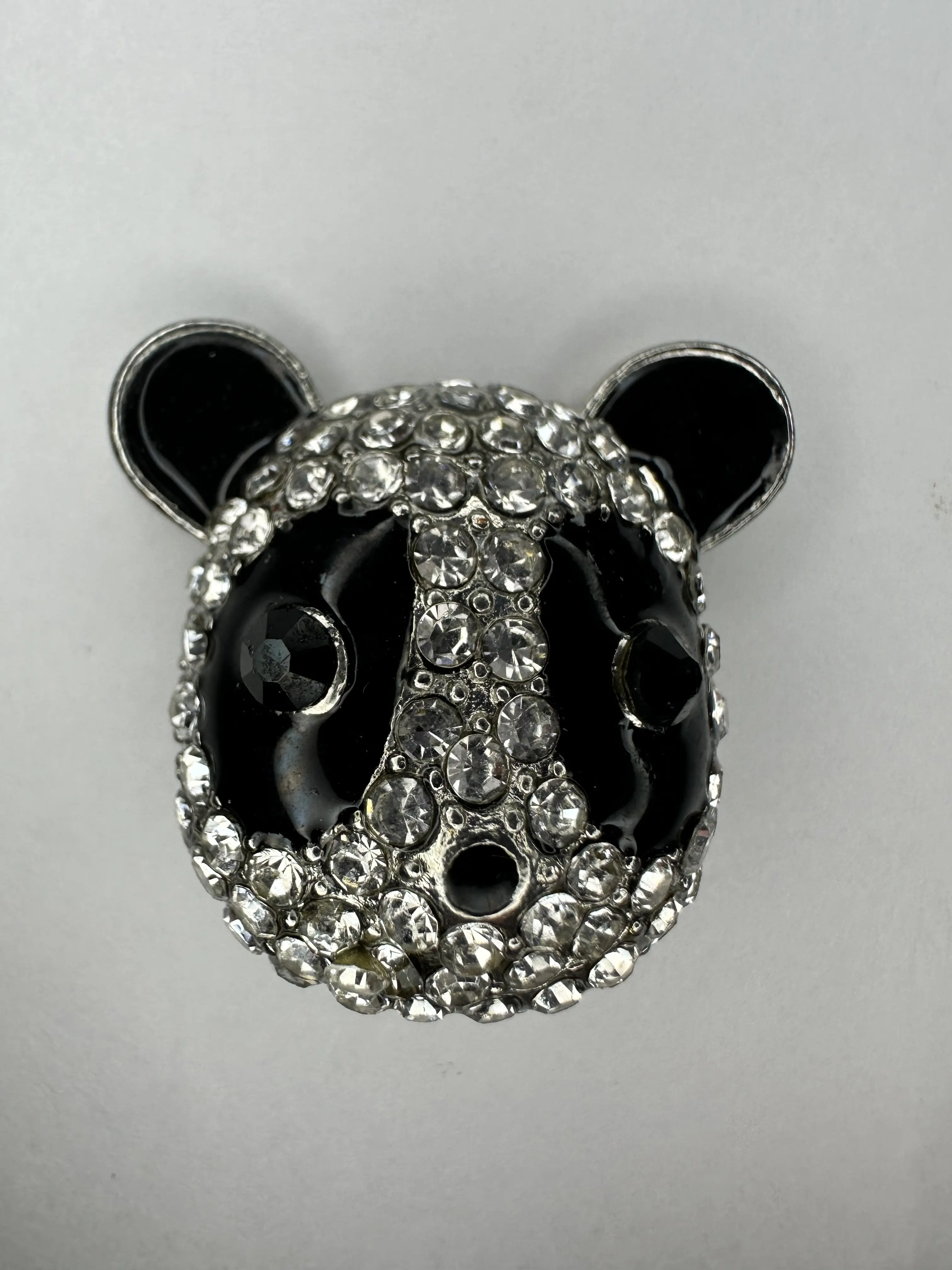 The SnapBliss Panda Snap Charm,Bedazzled, Fun Snap-On Charms for SnapBliss Cup Bracelets, Personalize Your Tumbler (or Any Drinkware) with Unique, Trendy, Interchangeable Accessories and Charms.