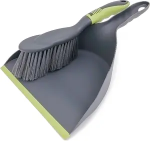 Dustpan and Brush Set – Handheld Broom & Dust Pan Cleaning Kit for Kitchen, Table, Floor, Pet Cage & Small Mess