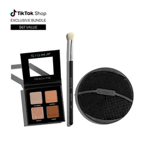 Sigma Beauty On-the-Go Eyeshadow Set | Matte, Shimmer, & Metallic Finishes, Pigmented Shades, Effortless Blending