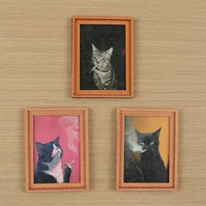 1 Pc Cute Cat Refrigerator Magnet, Adorable Fridge Magnet in 3 Styles, Home and Office Decor, Holiday Gift, Kitchen Supply and Birthday Present, Perfect Mother’s Day Gift