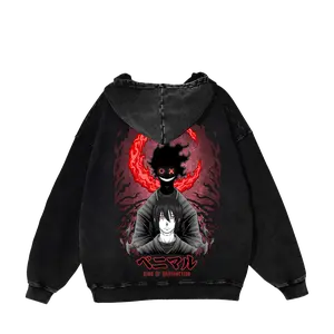Benimaru Hoodie – Fire Force Anime Vintage Oversized Hoodie, Retro Streetwear Graphic Pullover, Fan Gift Collector Edition