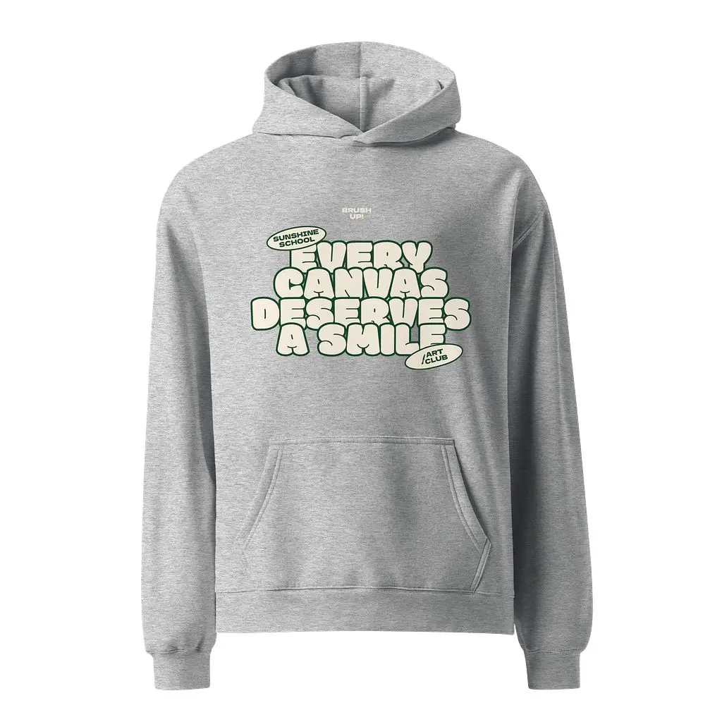 Smile Canvas Art Club Hoodie