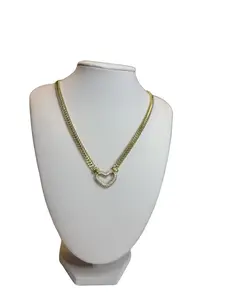 Heart Necklace (Laminated Gold)