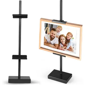 1pcs 18inch Black Adjustable Tabletop Easel Stand for Picture Frames Display Adjustable Art Easel
