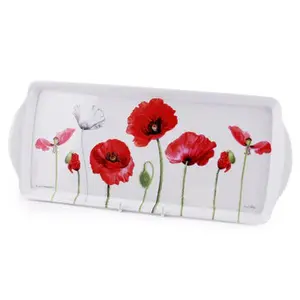 Ashdene Poppies Sandwich Tray