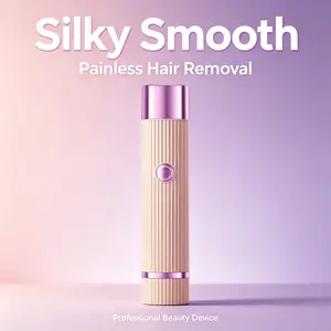 2-In-1 Electric Shaver & Trimmer - Full Body Care Kit with Soothing Bath/Washable Knife Head, Portable Storage Box Design, Painless Hair Removal, Suitable for Full Body Trimming