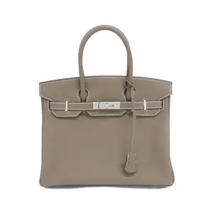 Pre-owned HERMÈS Calfskin Shoulder Bags Hermes Birkin30 Togo