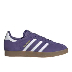 adidas Mens Gazelle Real Madrid Terrace Icons Soccer Cleats  - Purple