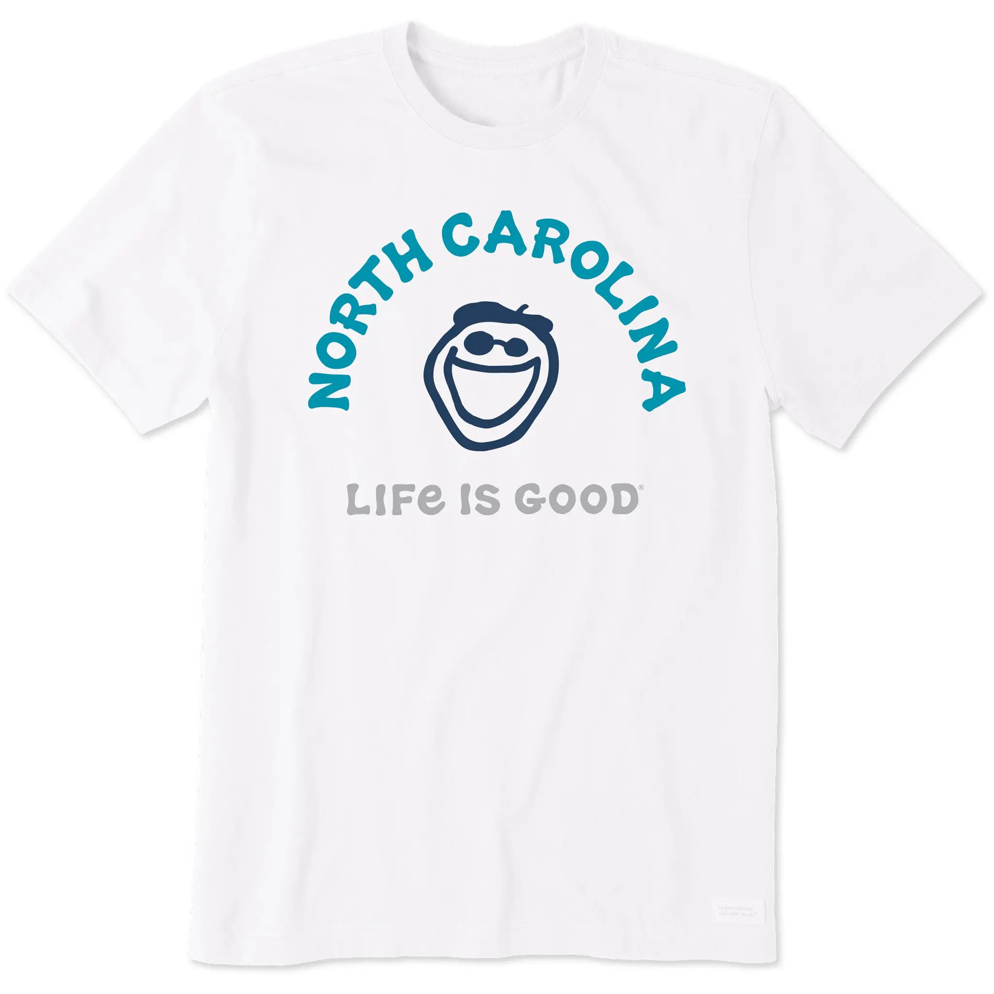 Men's Jake North Carolina Short Sleeve Crusher Tee