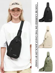 Women's Multifunctional Nylon Crossbody Bag, Large Capacity Shoulder Bag with Adjustable Straps, Multiple Pockets, Ideal for Commuting, Sports, Travel