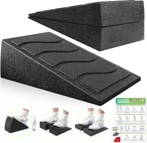 Slant Board for Calf Stretching, 5 Adjustable Angles Incline Board for Squat Wedge, 480 lbs Weight Capacity Calf Stretch Yoga Foam Wedge for Exercise
