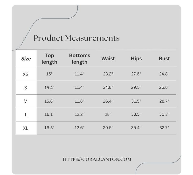 Coral Canton Halter Top & Impact Short Set