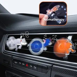 3pcs Cute Car Air Freshener - Cartoon Cute Car Decoration