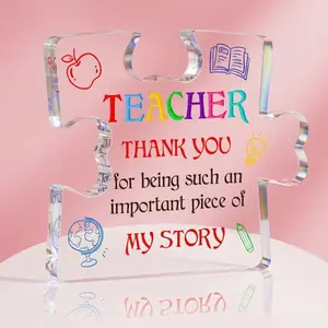 Teacher Appreciation Gifts for Women Best Teacher Graduation Gifts End of Year Teacher Gift from Students Appreciation Gifts for Daycare Teachers Thank You Teacher Paperweight Keepsake