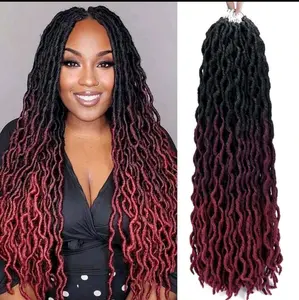 Long Synthetic Crochet Locs Hair Extension for Women