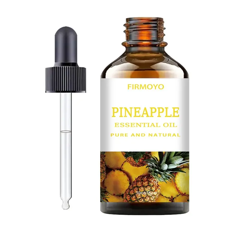 30ML Pineapple Facial Oil Premium Plant Oil Natural Oil Body Oil Cosmetics Oil Moisturizer Body Care Premium Nourishing Oils for Deep Nourishing, Revitalizes Skin, Fresh Fruity Aroma, Reduces Hair Dryness, Unisex Daily Use