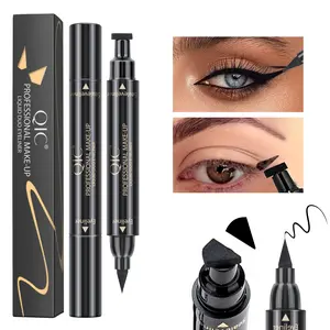 Waterproof Smudge-Proof Winged Eyeliner Stamp, Create Perfect Cat Eye Look with Long-Lasting Liquid Eyeliner, Easy Application for Makeup Lovers, Eyeliner Pen Cosmetic