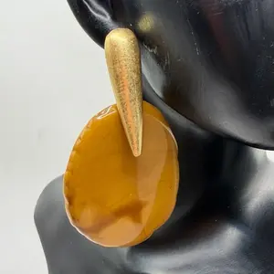 Butterdrop Acrylic Statement Earrings