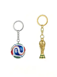 World Cup ball and hard metal keychain 2026 edition Pefecto's best gift options, etc Bling Bling Keychains
