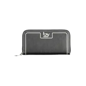BYBLOS Black Polyurethane Wallet